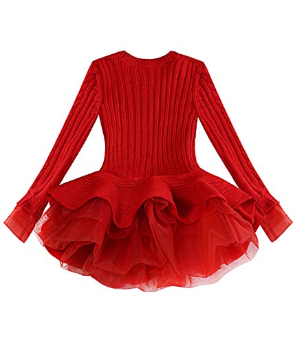 Image of FKKFYY Long Sleeve Fall Sweaters for Girls