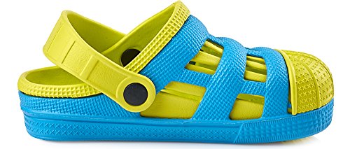 Ladeheid Clogs Bambino e Bambina in Eva KL056 (Blu...