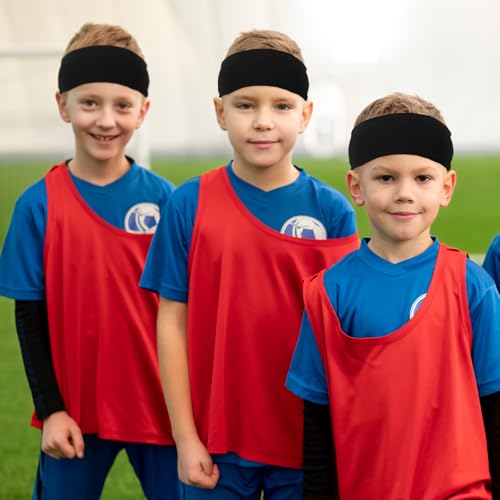 6 faixas de cabeça para meninos para esportes, meninos, elásticas, esportivas, para meninos, faixa d