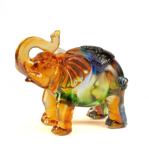 Kalifano Elephant Crystal Carving
