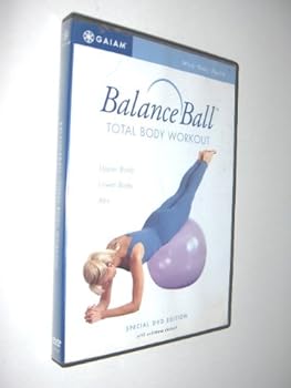 DVD Balance Ball Total Body Workout Book