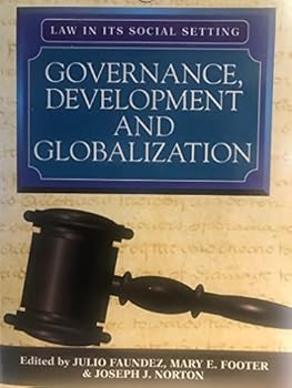 Paperback Governance, Development and Globalisation (Law in its Social Setting) Book