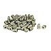 uxcell M5x14mm Interface Hex Socket Threaded Insert Nuts 50pcs for Wood Furniture