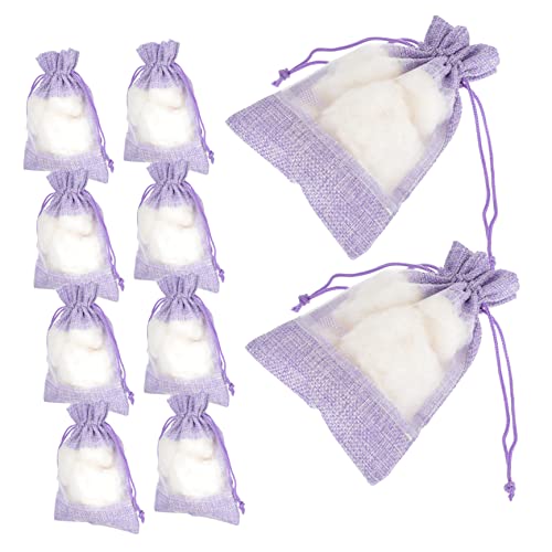Ipetboom 10 bolsas de sachet lavanda vacías moradas