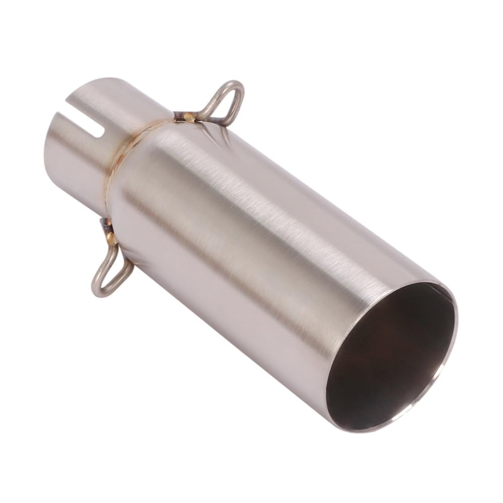 WOLWES Tubo Escape Motocicleta Slip On Escape Moto 51mm Middle Link Pipe Silenciador Modificar Escape Moto Bike para Kymco para Xciting 400 para Xciting400 para K-Xct300 S400 Escape Tubo
