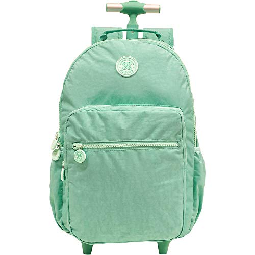 Mala com Rodas Alças 16 Xeryus Trendy Y3- Verde Agua - 10.210 - Artigo Escolar