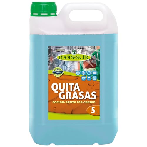 Monestir - QUITAGRASAS Bricolaje, Muebles Plástico y Toldos - 5L
