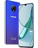 DOOGEE X95(T) Smartphone ohne Vertrag Günstig, 4G Handy ohne Vertrag Android 10 mit 13MP+5MP Kamera, 4350mAh Akuu 6,52 Zoll HD+ Display, 3GB+16GB(256 GB Erweiterbar) Dual SIM 2022 Handy Face ID - Blau