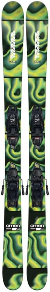 K2 Omen Jr Youth Freeride Skis w/Bindings