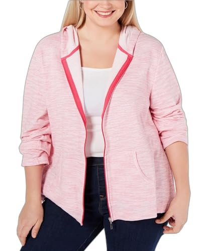 Karen Scott Zip-Up Sweater