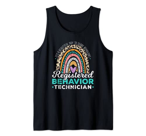 Técnico de comportamiento registrado RBT ABA Therapist Camiseta sin Mangas