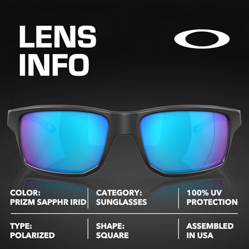 Image of Oakley GIBSTON OO9449 Rectangle Shape Sunglasses With Official Eyewear Kit | Men's Sunglasses