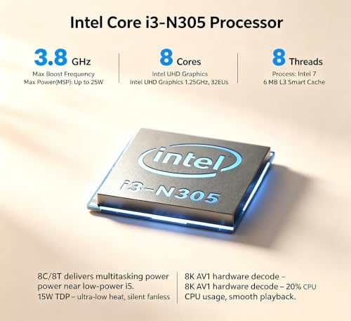 Image of Lenovo A100 24 inch FHD IPS All in One Desktop for Home&Office Core i3 N305
