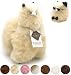 Peluche Giocattolo Idea Regalo Alpaca - 3 Misure: Piccolo, Medio E Gigante. Pupazzo Super Morbido, Dolce E Soffice, Realizzato con Amore in Vera Lana di Alpaca E Lama, Equo E Sostenibile