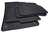 gummimatten passat 3c NEU // 100% passgenau // Fussmatten in Premium Qualität idealer Schutz vor Schmutz, Feuchtigkeit + Schneematsch