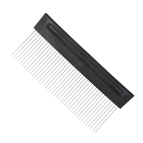 Nichiyo Stainless Steel Graining Tool for Wall Texture, 12 Inch Lightweight Scarifier, Plaster Art Scraper for Cement Decoration and Home Texture Projects(D1139B)