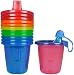 The First Years Take & Toss Spill-Proof 7 Ounce Cups 6 ea Assorted Colors