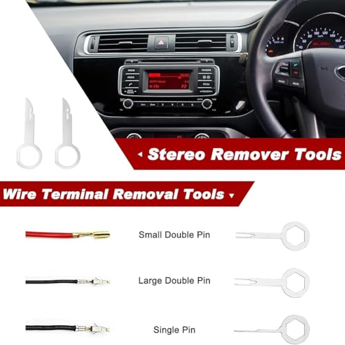 Set d'outils d'extraction de bornes électriques auto de haute précision 19 pièces - 4