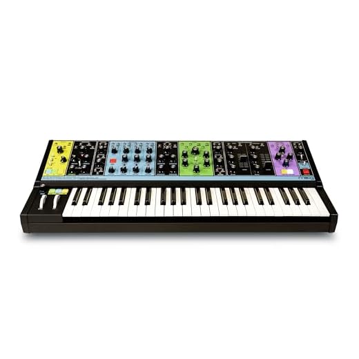 MOOG Matriarch Patchable 4-Note Paraphonic Analog Synthesizer with Keyboard, Sequencer, Arpeggiator, Stereo Ladder Filters, Stereo Analog Delay