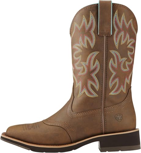 Ariat 100186769C Women's Delilah Western Boot Toasted Brown 9C2