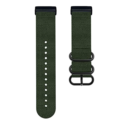 Correa de nylon tejida para Fitbit Versa 4 miniatura 2