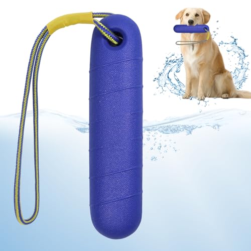 Jouet flottant pour chien, jouet interactif pour chien, avec corde en nylon, pour l'entraînement et le rapporter dans l'eau, jouet pour chiens de taille...