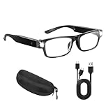 Colaren 180% Magnifying Glasses for Reading, USB Rechargeable Magnifying Glasses with Light for Hobbies, LED, with Glasses Case