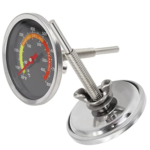 6cm BBQ Thermometer with Temperature Display & Precise Thermostat – Fast-Reading Digital Meat Thermometer for Grilling, Roasting, and Baking [BQ33]