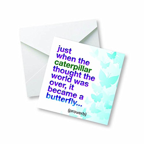 Amazon.com: just When The Caterpillar Thought The World was Over, it ...