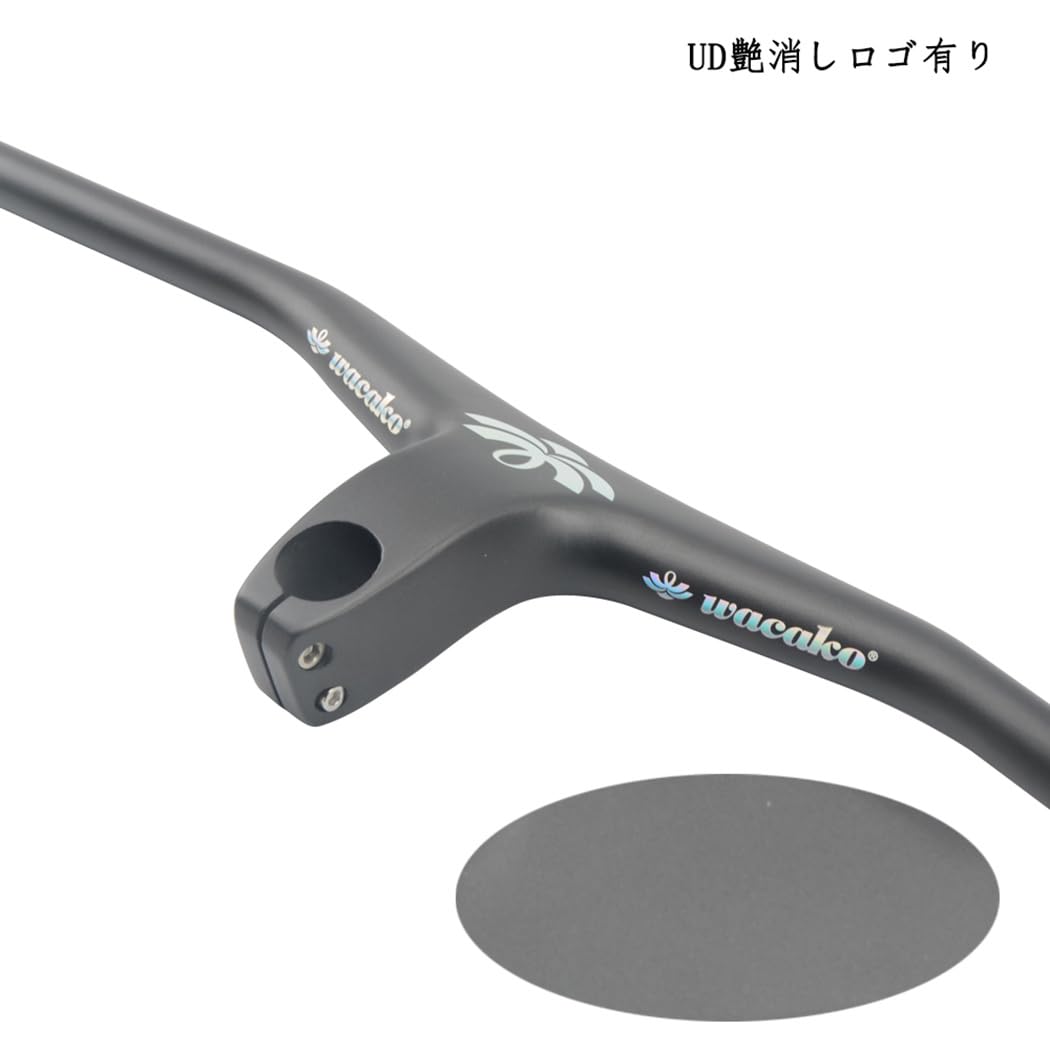 Amazon.co.jp: wacako カーボンハンドル フラットバー ストレートバー