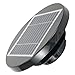 Produktbild UTTASU Solar Ventilator, 200 mm Solar-Abluftventilator Solarbetriebener Dachventilator, Solarbetriebener Dachventilator Loft-Ventilator, für Wohnmobil, Marine, Wohnmobil, Schuppen, Anhänger