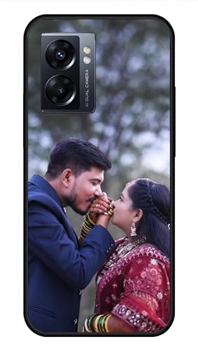 Image of NDCOM for Customised Oppo K10 5G, Realme Narzo 50 5G, A57e 5G Back Cover | Realme Narzo 50 5G DIY Personalised Photo Design | Customized Gift Custom Text Name Printed Metal Case