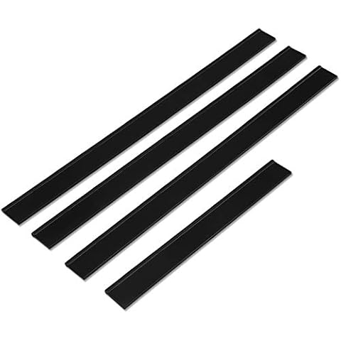 Replacment Blades Set, Eventronic Wide Replacement Rubber Lips (3 WV, 280mm) and Narrow Replacement Rubber Lips (1 WV, 170mm) for Kärcher Window Vacs Cover