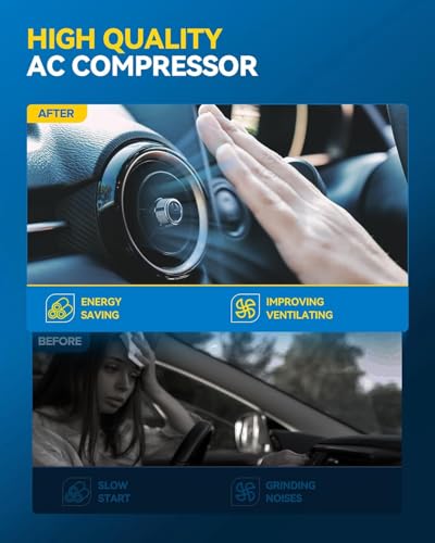 Image of PHILTOP A /C Compressor 68664 Replacement for Nissan Altima 2007-2012 2.5L, Sentra 2007-2012 2.5L, AC Compressor with Clutch