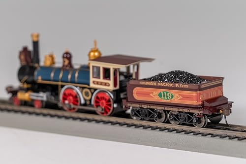 Bachmann Industries 4-4-0 American Steam DCC Ready Union Pacific #119 with Wood Load Locomotive (HO Scale)