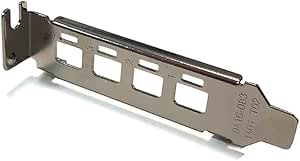 Supporto Scheda Nvidia P400 P600 Staffa Basso Profilo Per Schede - Foto 9