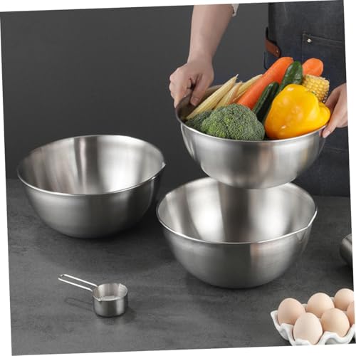 VANZACK Bowl de Acero Inoxidable 20 cm para Mezclar miniatura 6
