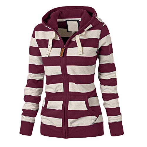 OTTATAT Popular Trendy Women's Sport Jacket,2020 Spring Fall Lady Hoodie Solid Simple Fashion Blouses Loose Lightweight Breathable Oversized Holiday Trips Party Daily Regular Classic Sweaters