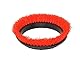 Bissell BIGGREEN Commercial 237.047bg Scrub Pinsel, 0,1 cm eingezogen Durchmesser verquetschen Polypropylen für bgem9000 einfach Motion Boden Maschine, 30,5 cm orange