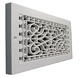 SMI Ventilation Products VBB614 Cold Air Return - 6 in x 14 in Victorian Style Base Board - Overall Dimensions 8 in x 16 in
