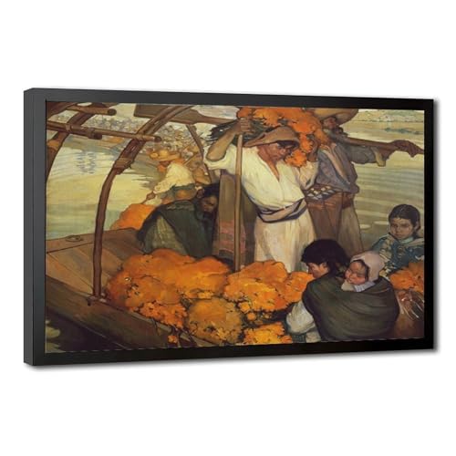 Cadre à suspendre L'offre 1913 Saturnino Herran, une idée cadeau décoration idéale