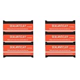 6 Pack Waterproof Duct Seal Putty, Quick Wall Hole Repair Sealing Clay for Air Conditioning, Drainage Pipes & Electrical Conduits, Indoor & Outdoor Use, Easy to Apply Crack Filler