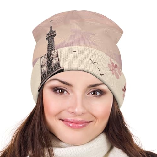 Gorro de invierno cálido para el frío contra el viento elástico 6