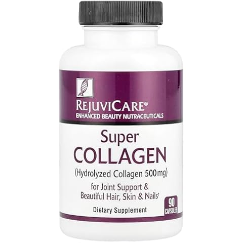 Rejuvicare Super Collagen Capsules for Beauty, Healthy Joints, Hair, Skin, & Nails, 90 Servings, Multi, (N8745) Cover