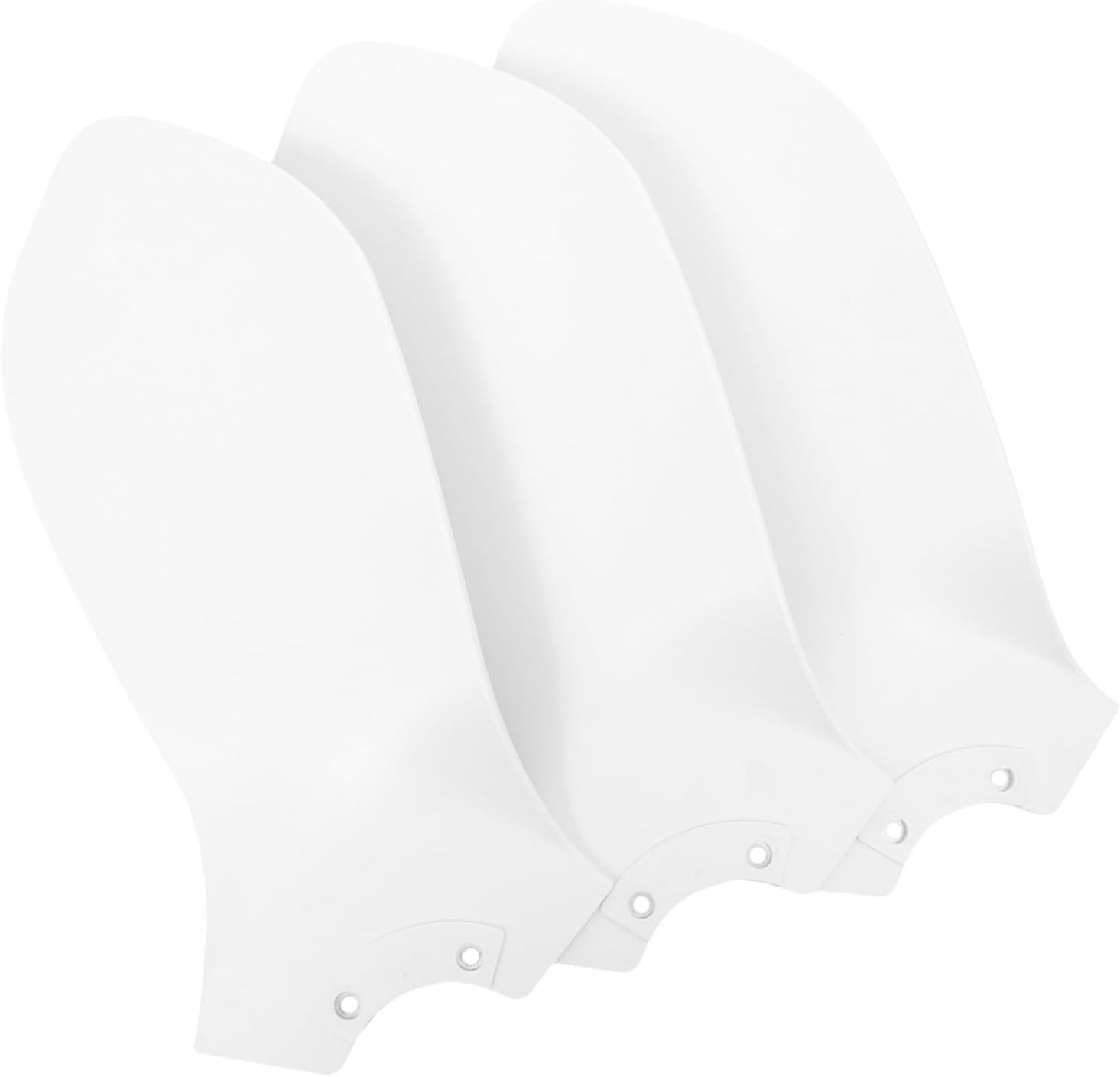 NUOBESTY 3pcs Durable Blades for Standing Pedestal Fan Lightweight Quiet Operation Easy Installation Accessory for Home Improvements