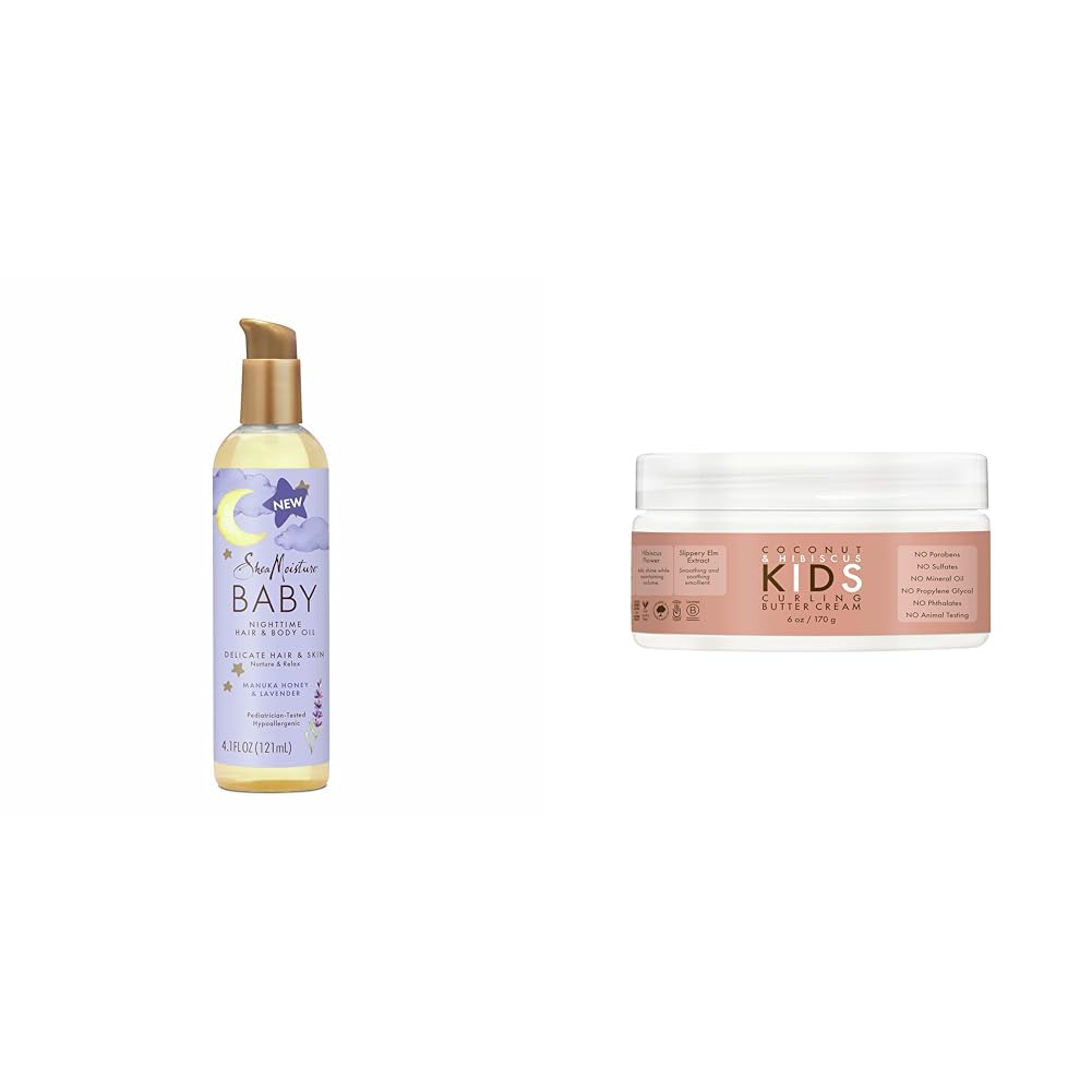 Sheamoisture Baby Manuka Honey Lavender Hair And Body Oil