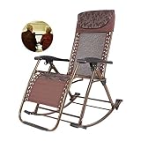 ♥ Ahorro de espacio: con la función de plegado, el sillón reclinable de jardín se puede configurar en pocos segundos y se puede guardar fácilmente cuando no está en uso, con asa, muy ligero, fácil de transportar y almacenar.