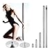 Adjustable Height Pole Dance Pole Rotating Fixed Dance Tube for Dance Clubs, Bars, Homes, Fitness Shows, Gyms