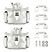 Torchbeam 2PCS Front Driver and Passenger Side Brake Caliper for Toyota 2004-2010 Sienna, 2005-2007 Avalon, 2004-2008 Solara, 2005-2006 Camry Disc Brake Caliper Assembly with Bracket #19B2715+19B2714