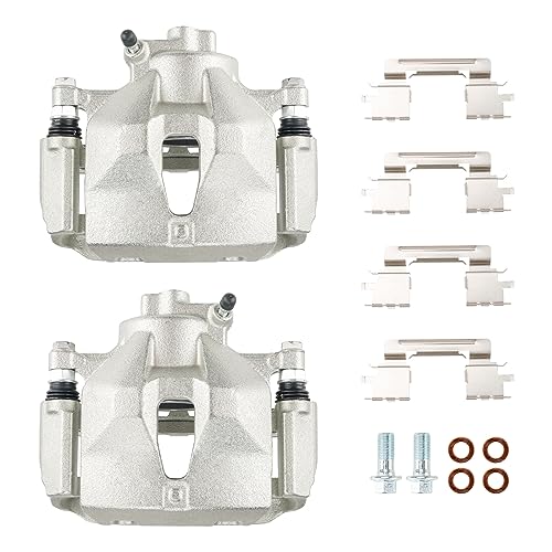 Image of PHILTOP Front Brake Caliper 19-B2714, 19-B2715 Compatible with 2004-2010 Toyota Sienna, 2005-2007 Toyota Avalon, 2004-2008 Toyota Solara, 2005-2006 Toyota Camry